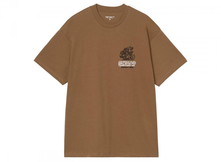 Carhartt WIP Hot Rat Tshirt WIP H Brown I037230.3TG.XX.03 - Carhartt Wip