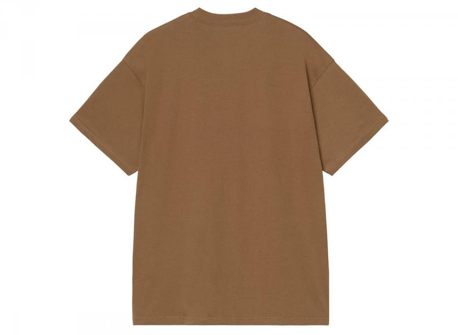 Carhartt WIP Hot Rat Tshirt WIP H Brown I037230.3TG.XX.03 - Carhartt Wip