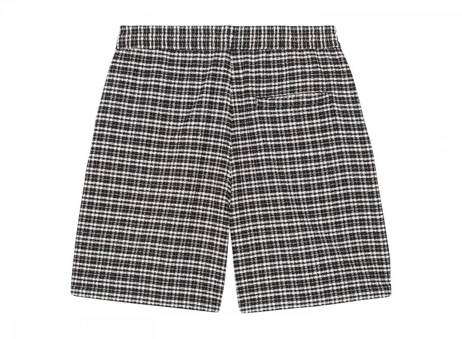 Carhartt WIP Kander Short Cotton Waffle Kander Check Black I036196 - Carhartt Wip
