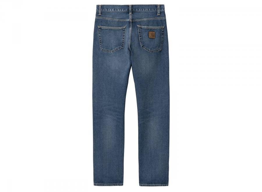 Carhartt WIP Klondike Pant Blue Dark Used Wash I029207.01.4L.3 - Carhartt Wip