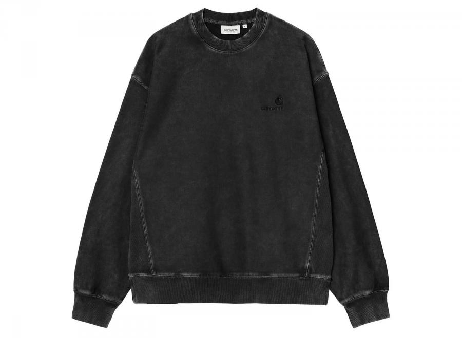 Carhartt WIP Lambert Sweat Black Moon Wash I037104.89.FQ.03 - Carhartt Wip