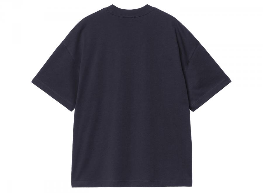Carhartt WIP Link Script Tshirt Dark Navy / White I031373.00B.XX.03 - Carhartt Wip