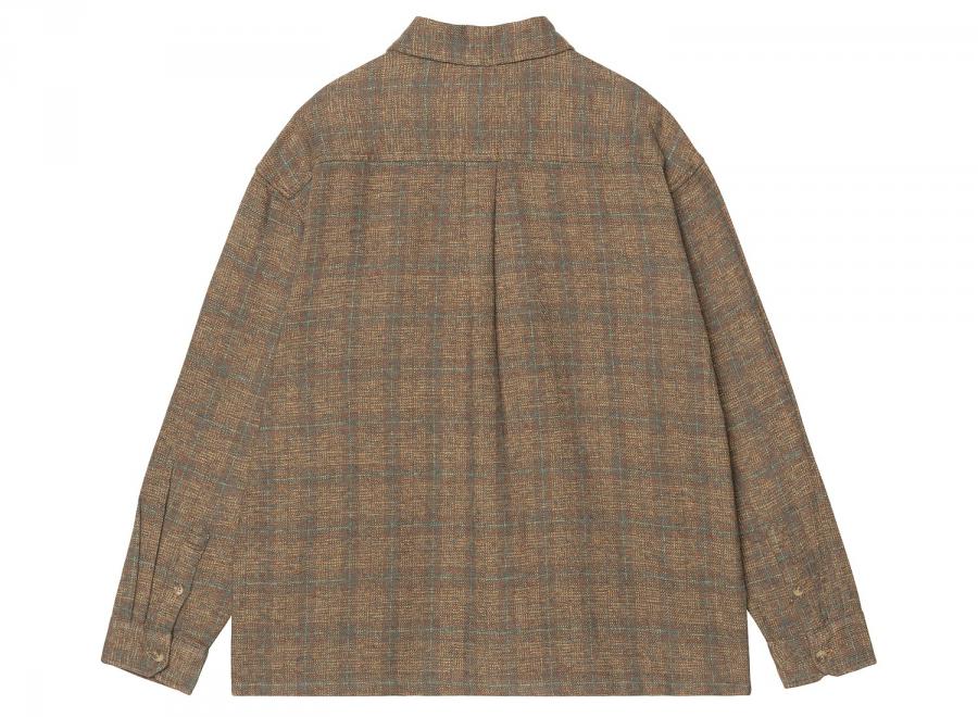 Carhartt WIP LS Bagley Shirt Bagley Check Hamilton Bro I037136.3U6.XX.03 - Carhartt Wip