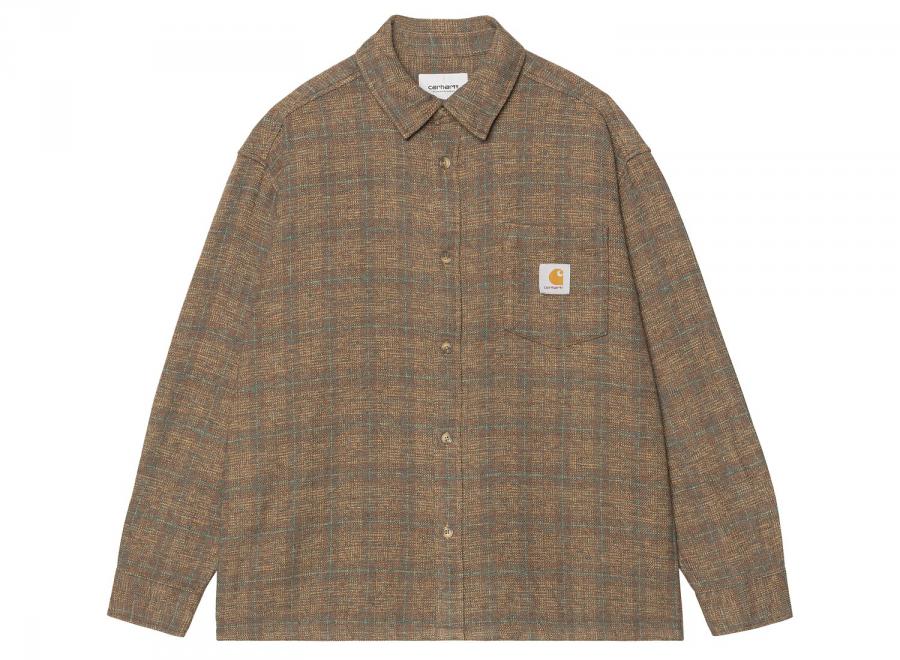 Carhartt WIP LS Bagley Shirt Bagley Check Hamilton Bro I037136.3U6.XX.03 - Carhartt Wip
