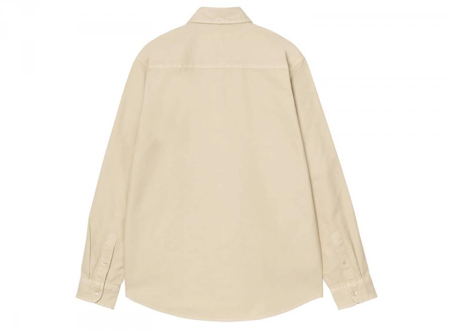 Carhartt WIP LS Bolton Shirt Barchan Garment Dyed I030238 - Carhartt Wip