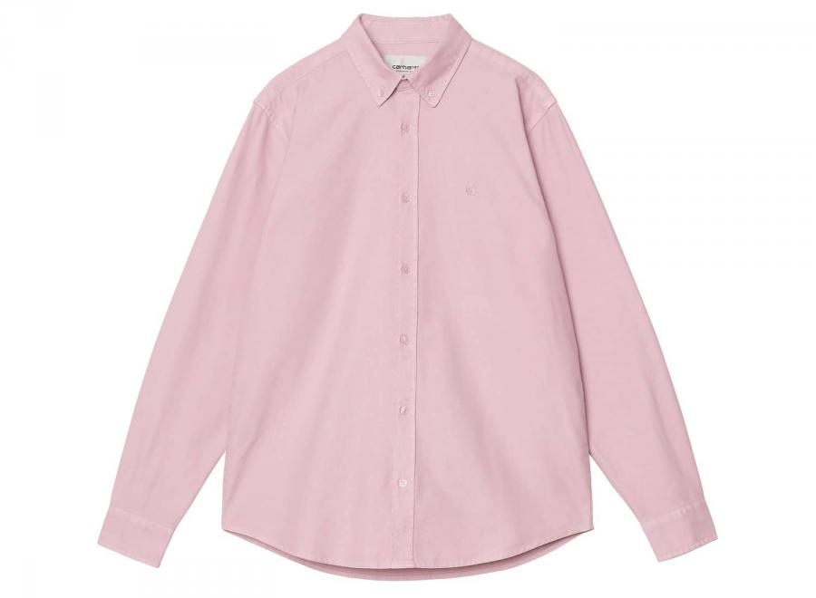 Carhartt WIP LS Bolton Shirt Hortensia Garment Dyed I030238.2P8.GD.03 - Carhartt Wip
