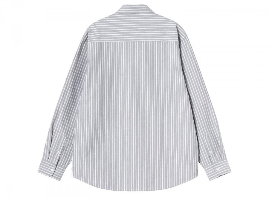 Carhartt WIP LS Kanan Shirt Kanan Stripe Black I037119.3VI.XX.03 - Carhartt Wip