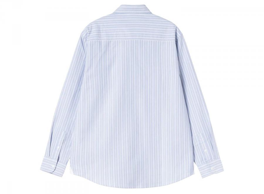Carhartt WIP LS Kanan Shirt Kanan Stripe Bleach I037119.3VF.XX.03 - Carhartt Wip