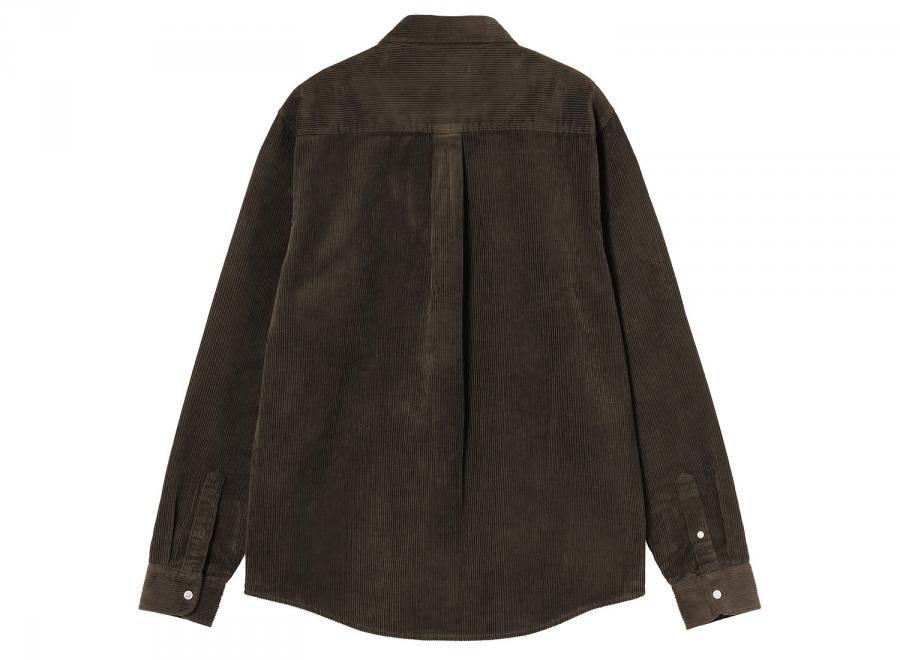 Carhartt WIP LS Madison Cord Shirt Tobacco I029958.47.XX.03 - Carhartt Wip