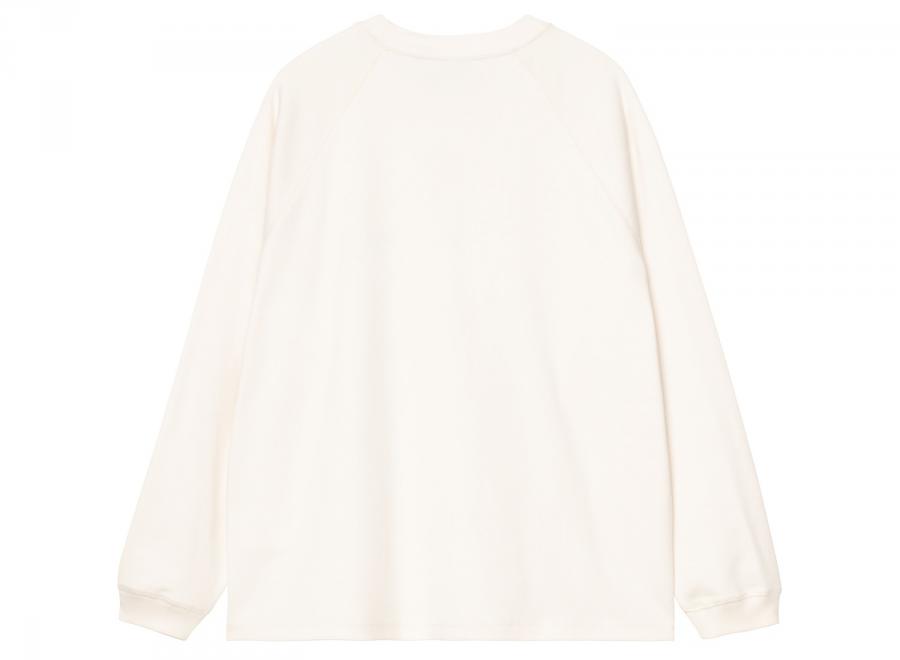 Carhartt WIP LS Signature Rib Tshirt Wax / Black I037121.0D3.XX.03 - Carhartt Wip