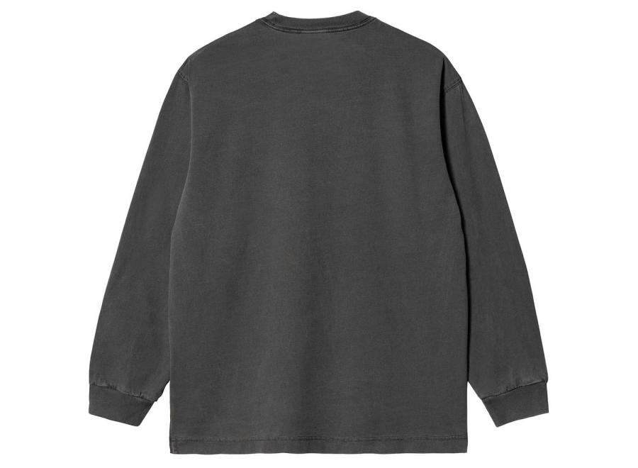 Carhartt WIP LS Vista Tshirt Black Garment Dyed I030779.89.GD.03 - Carhartt Wip