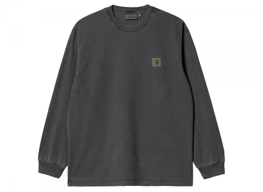 Carhartt WIP LS Vista Tshirt Black Garment Dyed I030779.89.GD.03 - Carhartt Wip