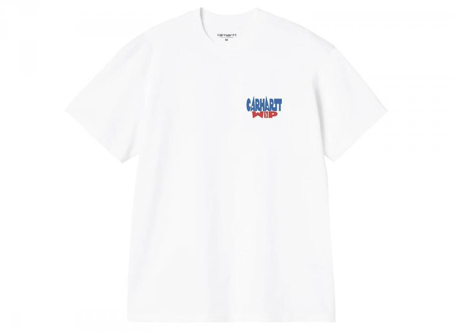 Carhartt WIP Luggage Label Tshirt White I036892.02.XX.03 - Carhartt Wip