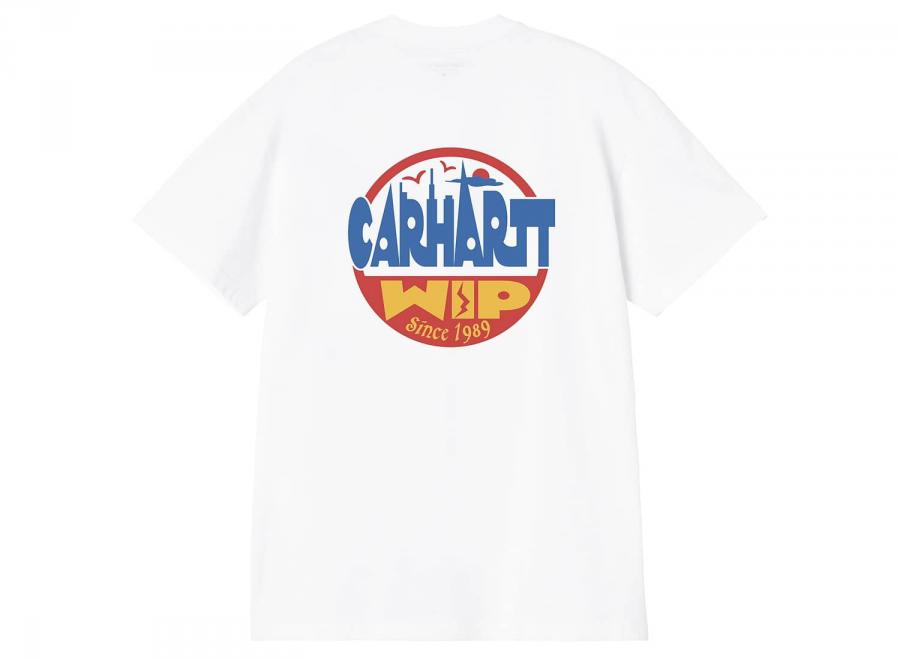 Carhartt WIP Luggage Label Tshirt White I036892.02.XX.03 - Carhartt Wip