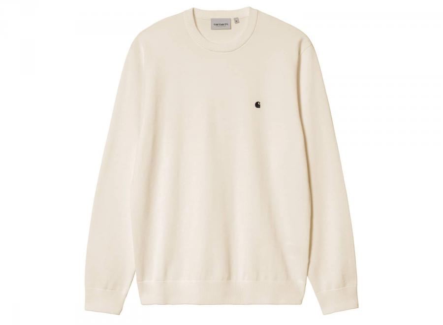 Carhartt WIP Madison Sweater Cotton Knit Cinnerus / Black I030033 - Carhartt Wip
