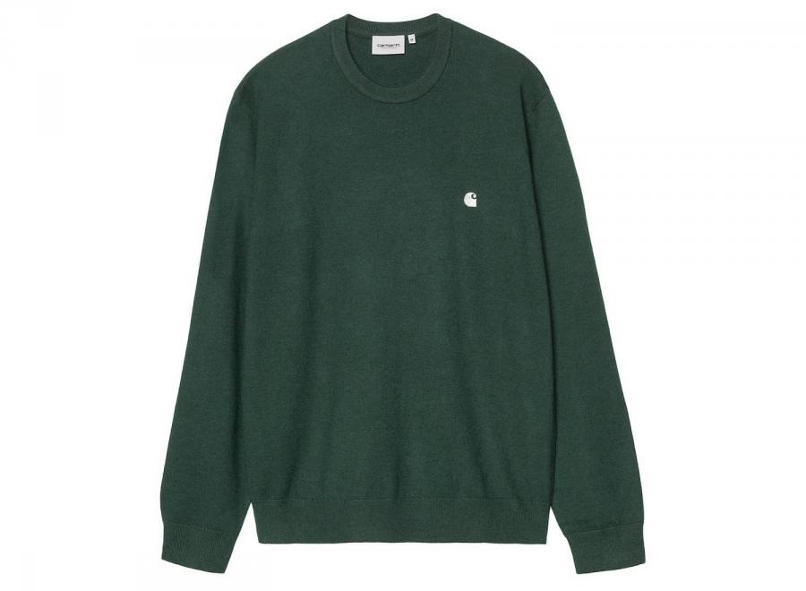Carhartt WIP Madison Sweater Dark Scarab / Wax I030841.3WJ.XX.03 - Carhartt Wip
