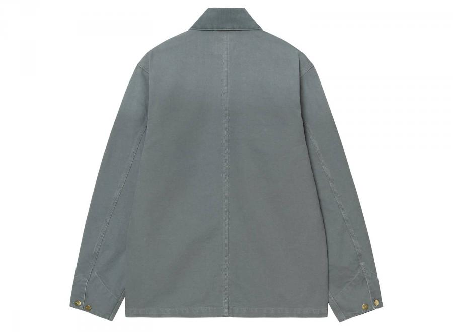 Carhartt WIP Michigan Coat Canvas Cozy Blue / Cozy Blue stone canvas I034787 - Carhartt Wip