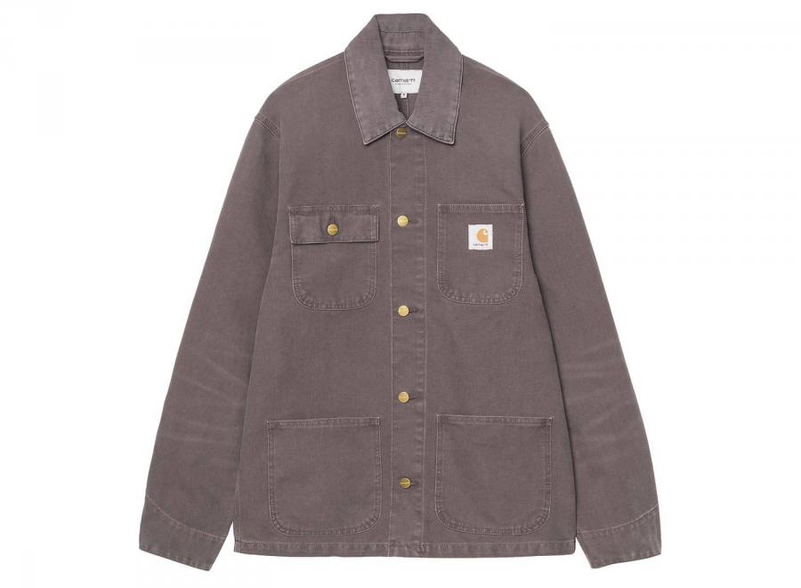 Carhartt WIP Michigan Coat Canvas Shale / Shale stone canvas I034787 - Carhartt Wip