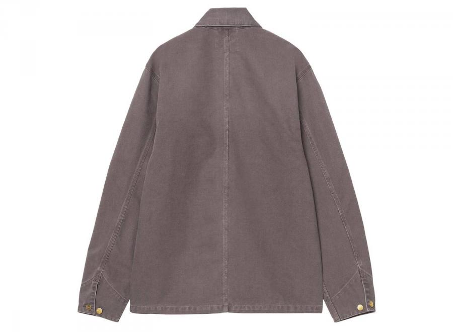 Carhartt WIP Michigan Coat Canvas Shale / Shale stone canvas I034787 - Carhartt Wip