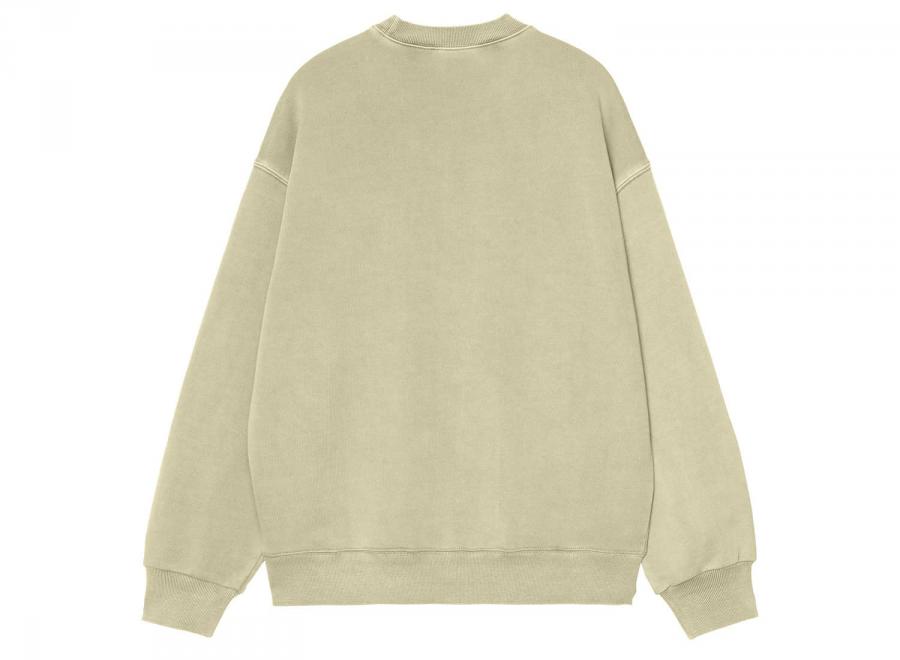 Carhartt WIP Nelson Sweatshirt Gentle Green Garment Dyed I029957 - Carhartt Wip