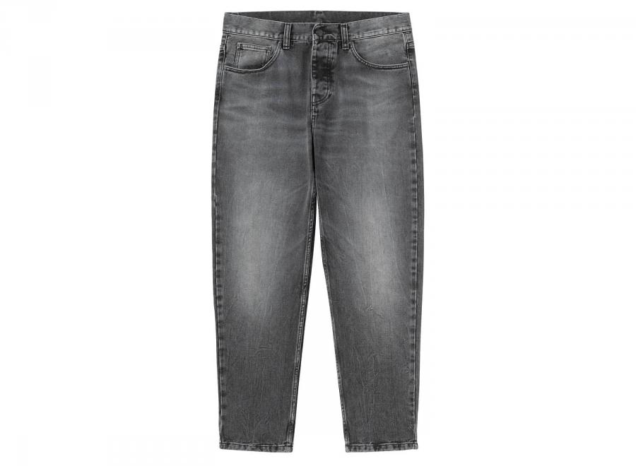 Carhartt WIP Newel Pant Black Marble Used Wash I029208.89.7X.00 - Carhartt Wip
