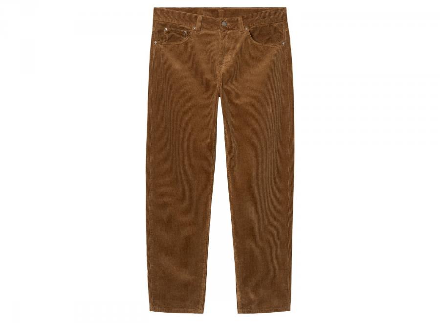 Carhartt WIP Newel Pant WIP H Brown Rinsed I027232.3TG.02.00 - Carhartt Wip