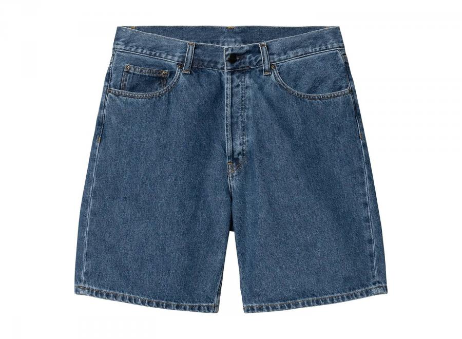 Carhartt WIP Nolan Short Denim Blue heavy stone wash I034869 - Carhartt Wip