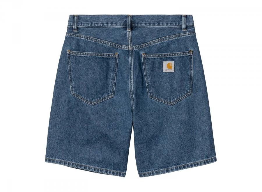 Carhartt WIP Nolan Short Denim Blue heavy stone wash I034869 - Carhartt Wip