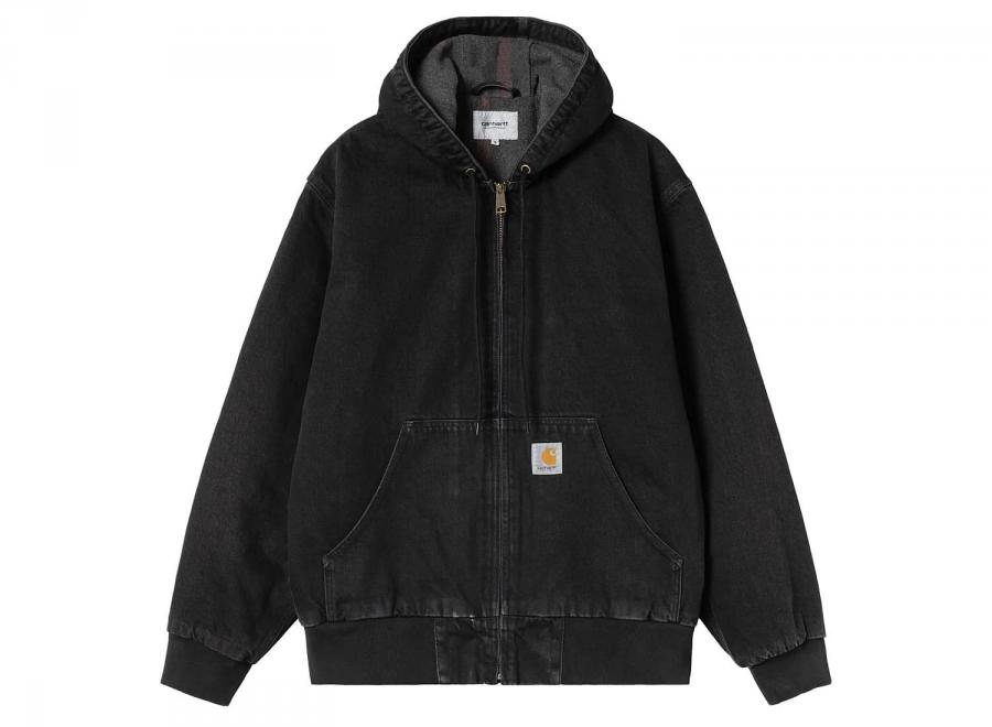 Carhartt WIP OG Active Jacket Black Stone Washed I037581.89.06.03 - Carhartt Wip