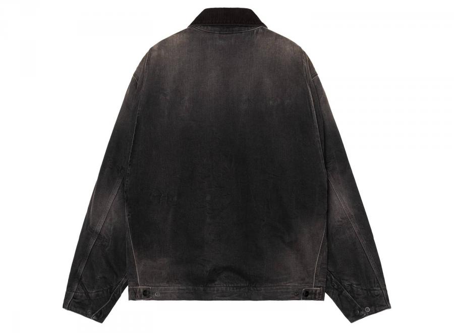 Carhartt WIP OG Detroit Jacket Black / Black Tobacco Used Wash I037535.00E.0R.03 - Carhartt Wip