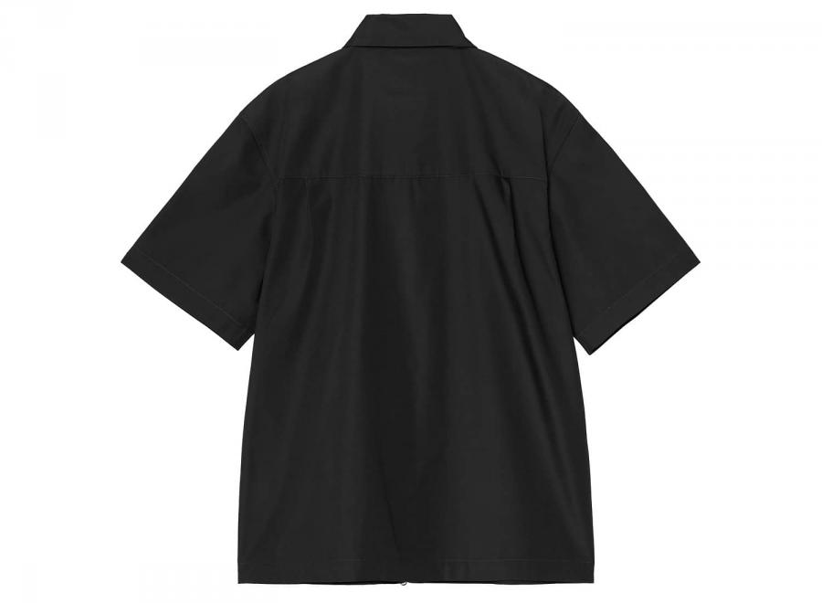 Carhartt WIP Postal Zip Shirt Black / Wax I036189 - Carhartt Wip