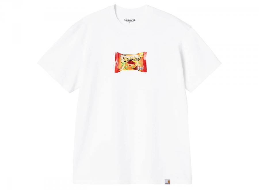 Carhartt WIP Road Side Snack Tshirt White I036880.02.XX.03 - Carhartt Wip