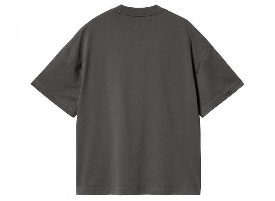 Carhartt WIP Signature Script Tshirt Graphite / Dark Scarab I033828.3Z7.XX.03 - Carhartt Wip