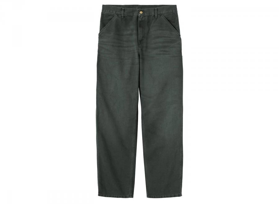 Carhartt WIP Single Knee Pant Raven Stone Canvas I034798.3T6.4O.32 - Carhartt Wip
