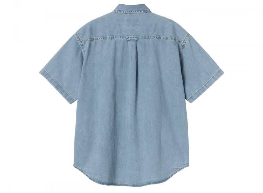 Carhartt WIP Lucas Shirt Blue Bleached I034575 - Carhartt Wip