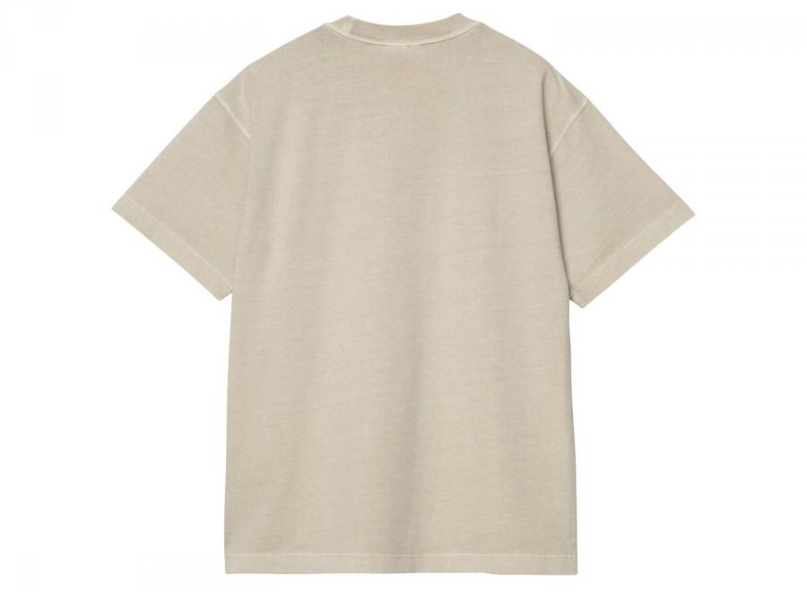 Carhartt WIP Vista Tshirt Fleur De Sel Garment Dyed I030780.2LP.GD.03 - Carhartt Wip