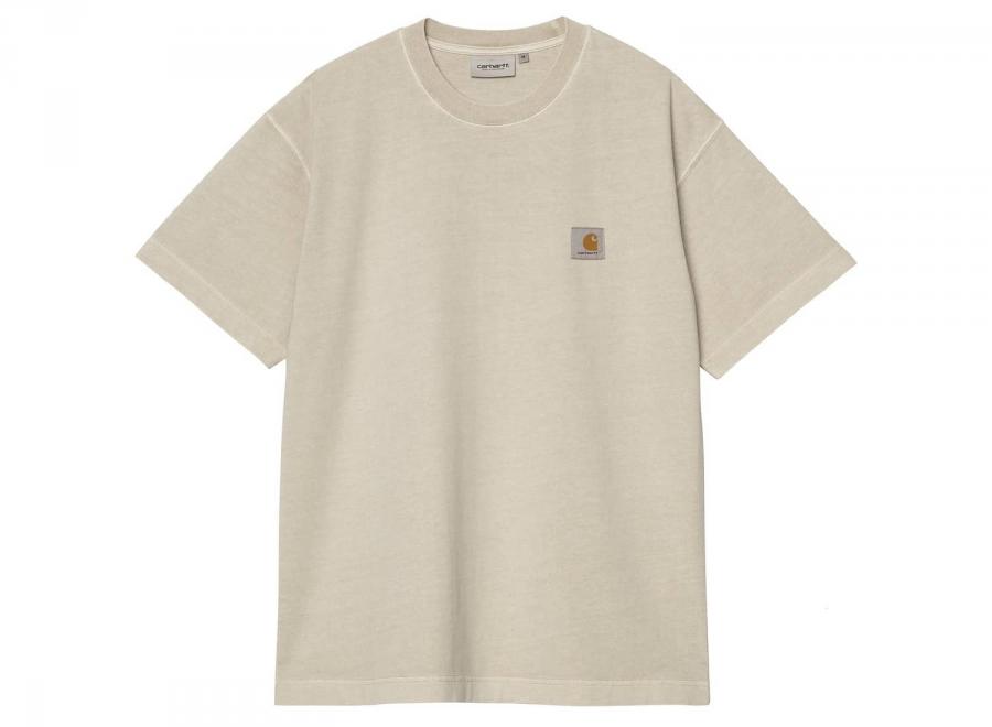 Carhartt WIP Vista Tshirt Fleur De Sel Garment Dyed I030780.2LP.GD.03 - Carhartt Wip