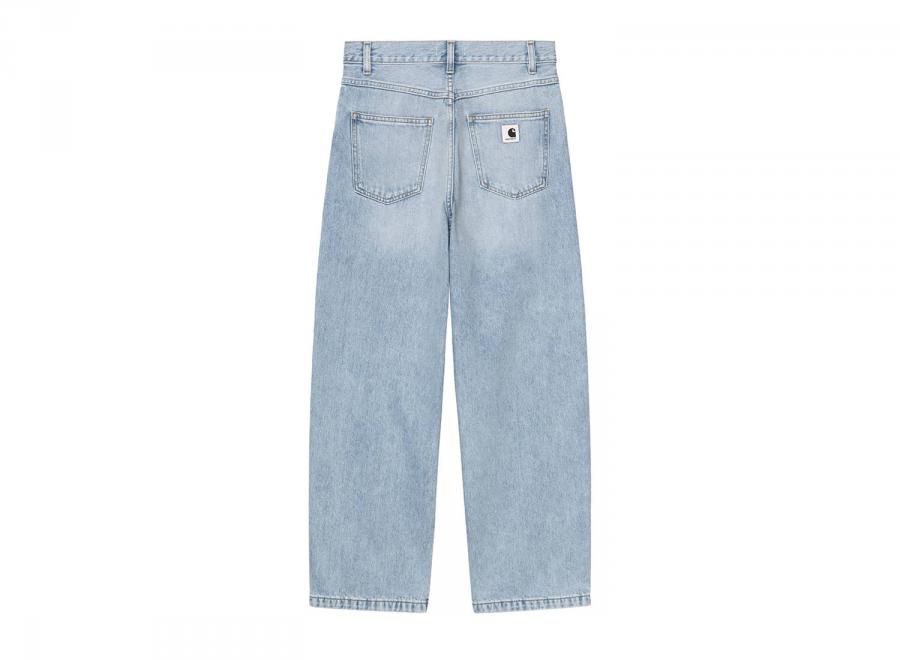 Carhartt WIP Femme Brandon Pant Denim Blue Heavy Worn Bleached I035892 - Carhartt Wip