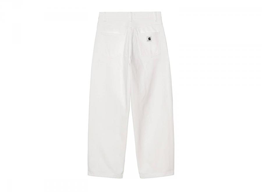 Carhartt WIP Women Brandon Pant Denim White Rinsed I035892 - Carhartt Wip