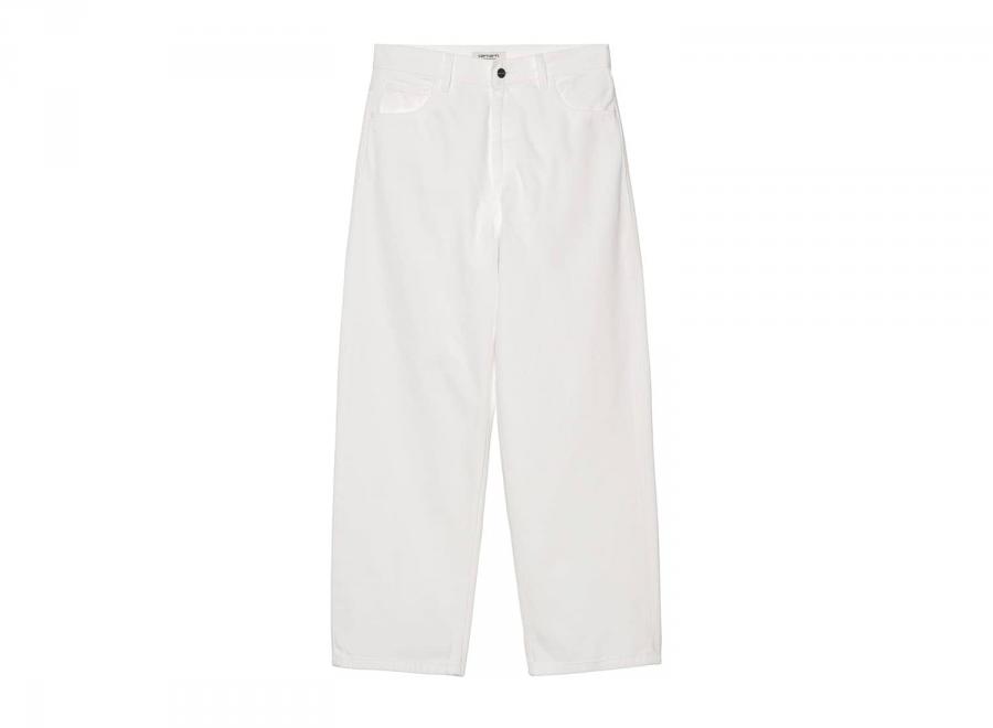 Carhartt WIP Women Brandon Pant Denim White Rinsed I035892 - Carhartt Wip