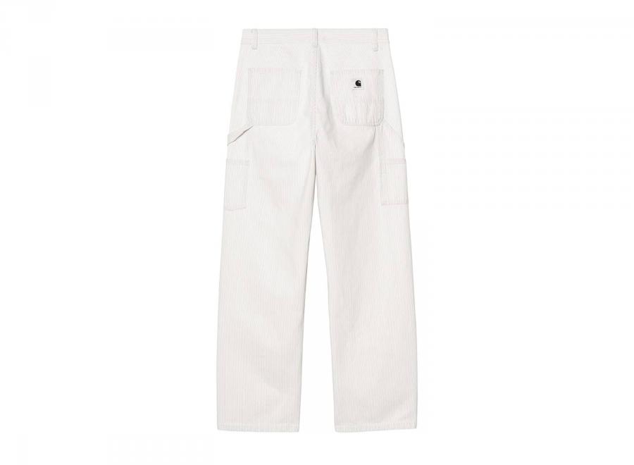 Carhartt WIP Femme Mercer Pant Hickory Stripe Graphite / Wax bleached I036517 - Carhartt Wip
