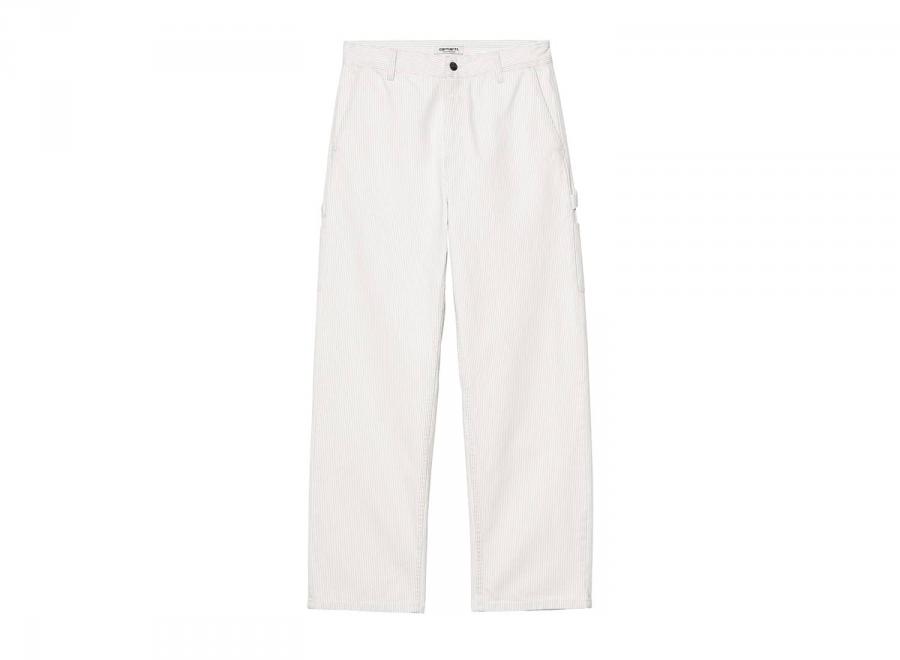 Carhartt WIP Femme Mercer Pant Hickory Stripe Graphite / Wax bleached I036517 - Carhartt Wip