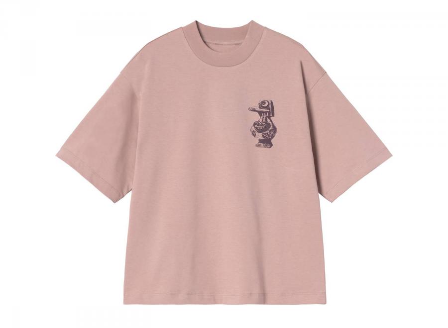 Carhartt WIP Femme Forma Tshirt Gentle Pink I036382 - Carhartt Wip