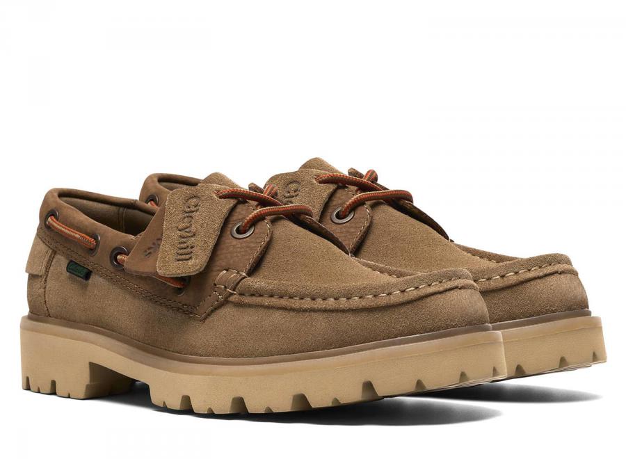 Clarks Cleyhill Boat Dark Sand Combi - Clarks