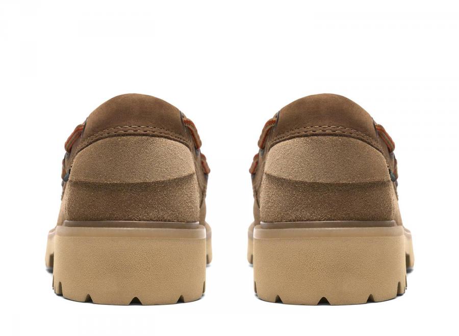 Clarks Cleyhill Boat Dark Sand Combi - Clarks