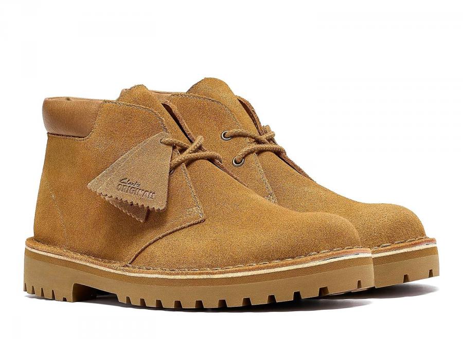 Clarks DSRT 2456 Rock Suede Light Tan 26327989 - Clarks
