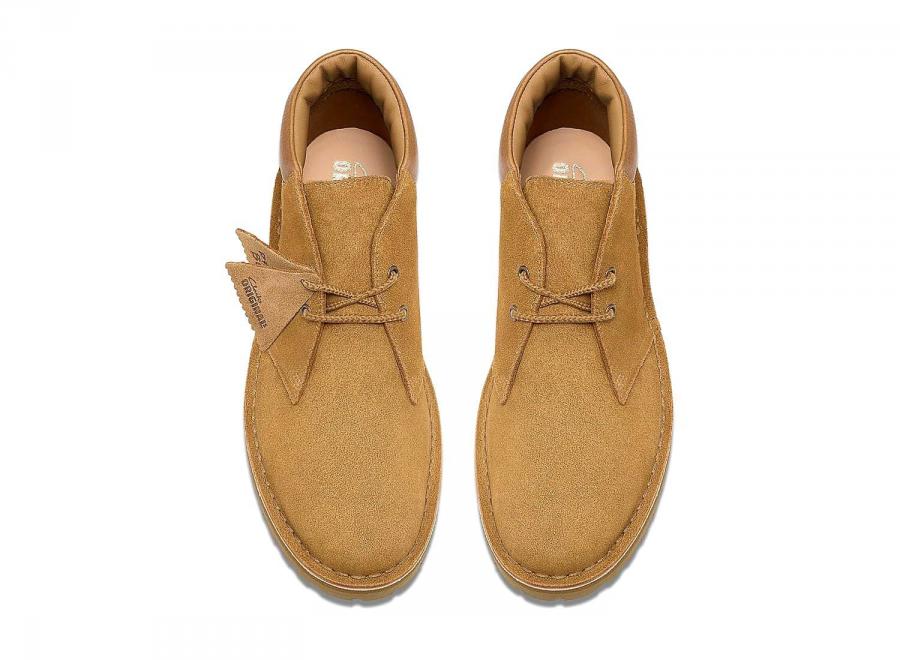 Clarks DSRT 2456 Rock Suede Light Tan 26327989 - Clarks