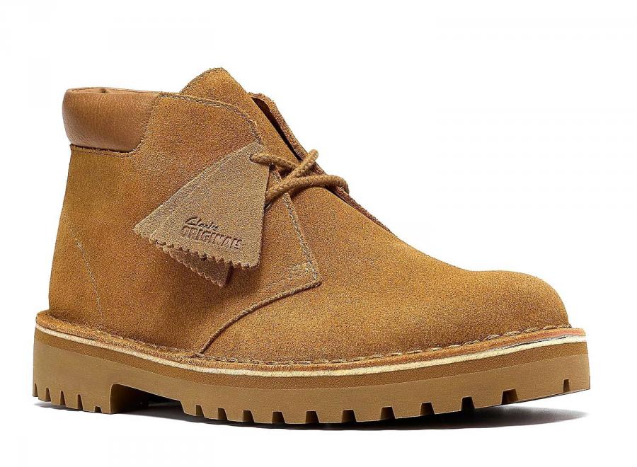Clarks DSRT 2456 Rock Suede Light Tan 26327989 - Clarks