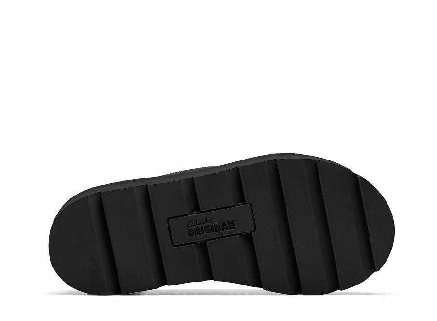 Clarks Meare Walla Black Suede 26183983 - Clarks