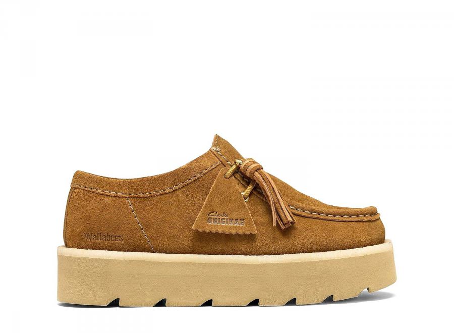 Clarks Meare Walla Bronze Suede 26328096 - Clarks